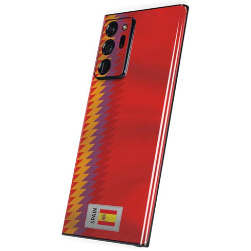 Spain Soccer Flag Galaxy Note20 Ultra 5G Skin