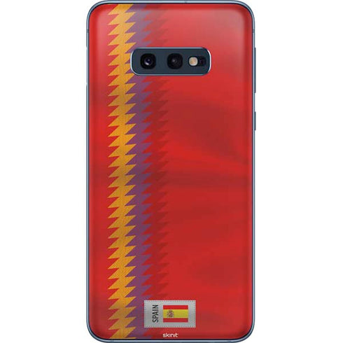Spain Soccer Flag Galaxy S10e Skin
