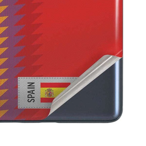 Spain Soccer Flag Galaxy S20 Fan Edition Skin