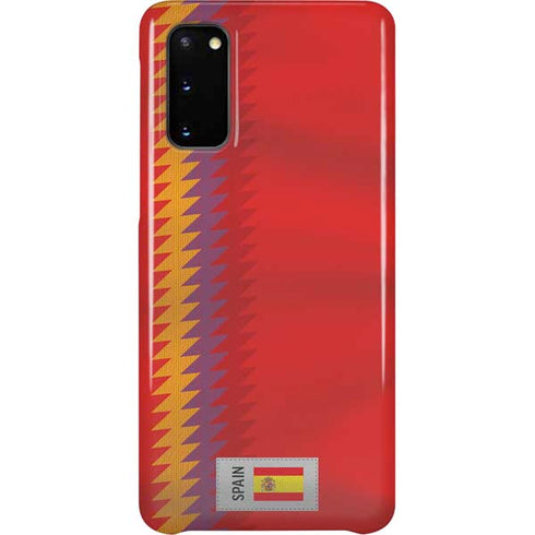Spain Soccer Flag Galaxy S20 Lite Case