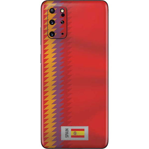 Spain Soccer Flag Galaxy S20 Plus Skin