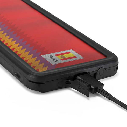 Spain Soccer Flag Galaxy S20 Waterproof Case