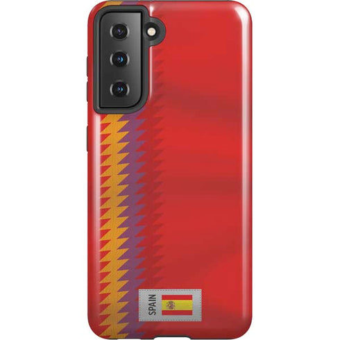 Spain Soccer Flag Galaxy S21 5G Pro Case
