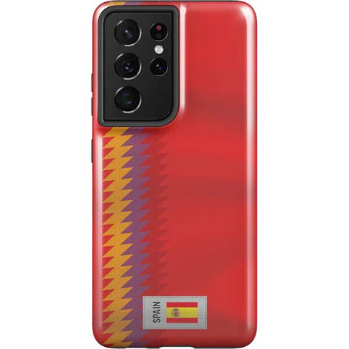 Spain Soccer Flag Galaxy S21 Ultra 5G Pro Case