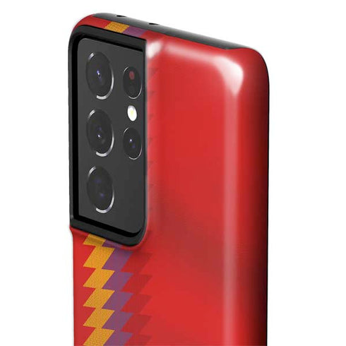 Spain Soccer Flag Galaxy S21 Ultra 5G Pro Case