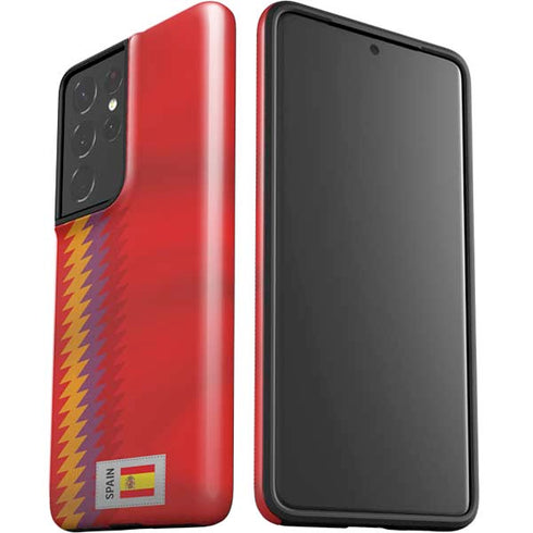 Spain Soccer Flag Galaxy S21 Ultra 5G Pro Case