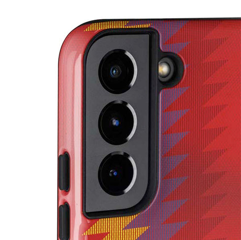 Spain Soccer Flag Galaxy S22 Plus Pro Case
