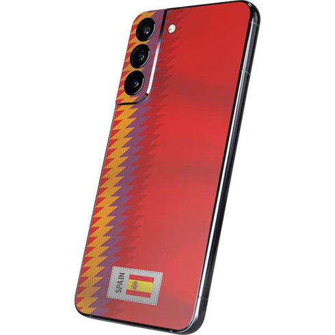 Spain Soccer Flag Galaxy S22 Plus Skin