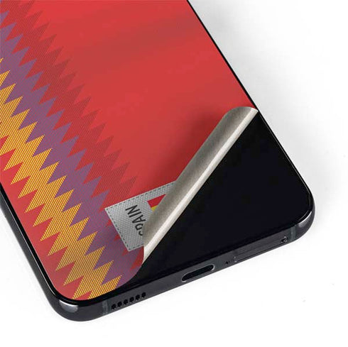 Spain Soccer Flag Galaxy S22 Plus Skin