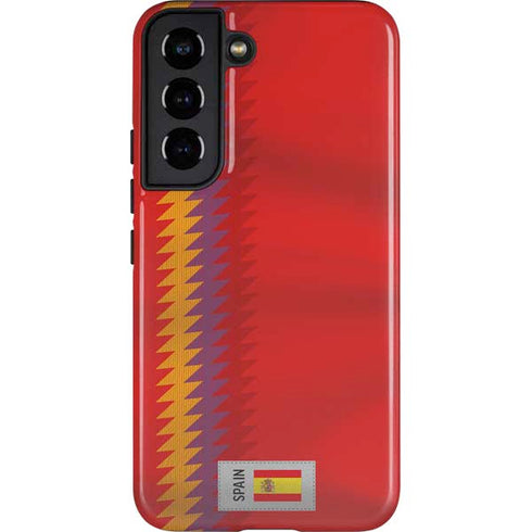 Spain Soccer Flag Galaxy S22 Pro Case