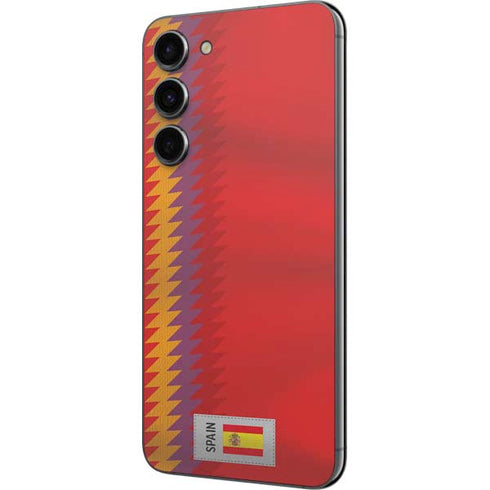 Spain Soccer Flag Galaxy S23 Plus Skin