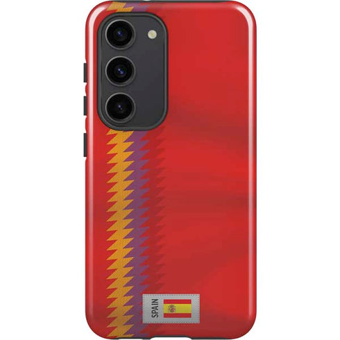 Spain Soccer Flag Galaxy S23 Pro Case