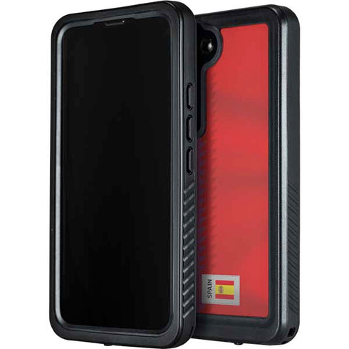 Spain Soccer Flag Galaxy S23 Waterproof Case