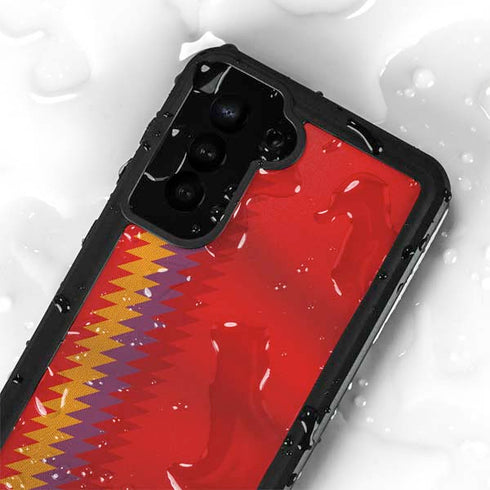 Spain Soccer Flag Galaxy S23 Waterproof Case