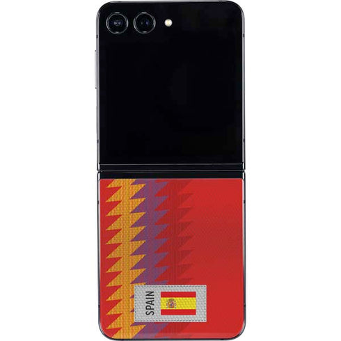 Spain Soccer Flag Galaxy Z Flip5 5G Skin
