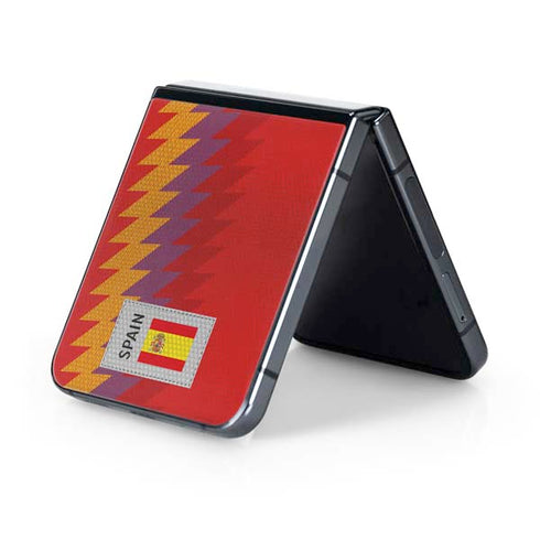 Spain Soccer Flag Galaxy Z Flip5 5G Skin