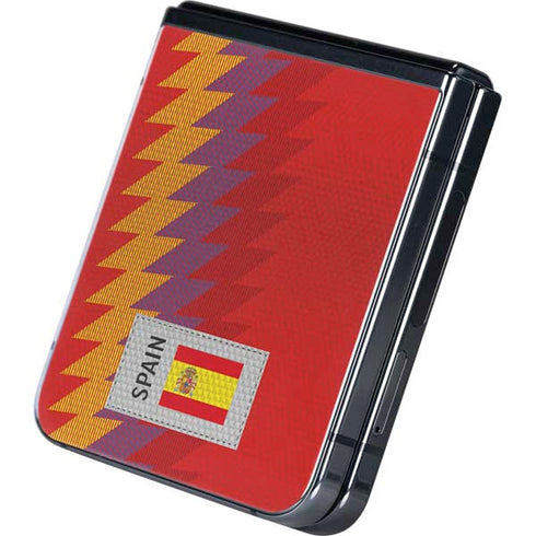 Spain Soccer Flag Galaxy Z Flip5 5G Skin