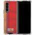 Spain Soccer Flag Galaxy Z Fold4 5G Clear Case