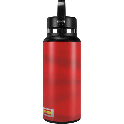 Spain Soccer Flag Hydro Flask 32oz Wide Mouth Skin