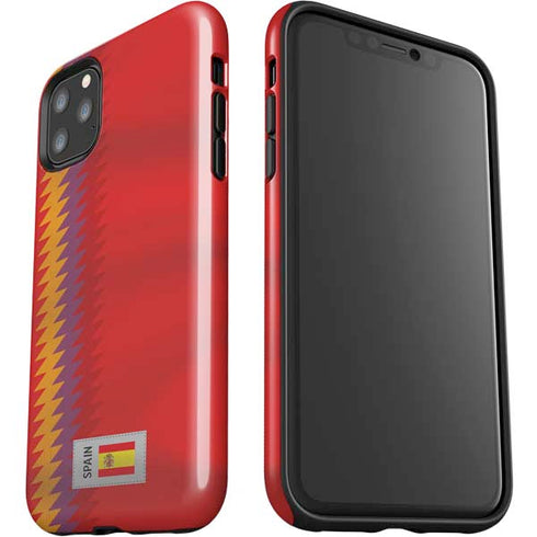 Spain Soccer Flag iPhone 11 Pro Max Impact Case
