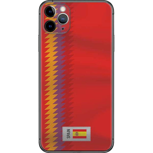Spain Soccer Flag iPhone 11 Pro Max Skin