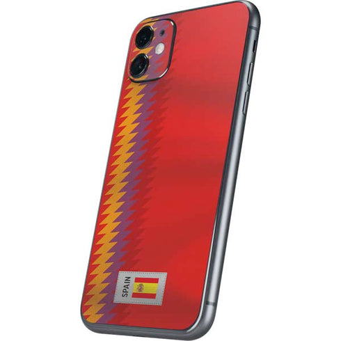Spain Soccer Flag iPhone 11 Skin