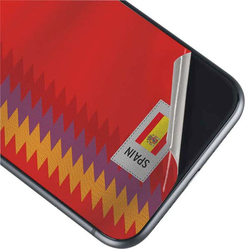 Spain Soccer Flag iPhone 11 Skin