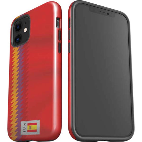 Spain Soccer Flag iPhone 12 Impact Case