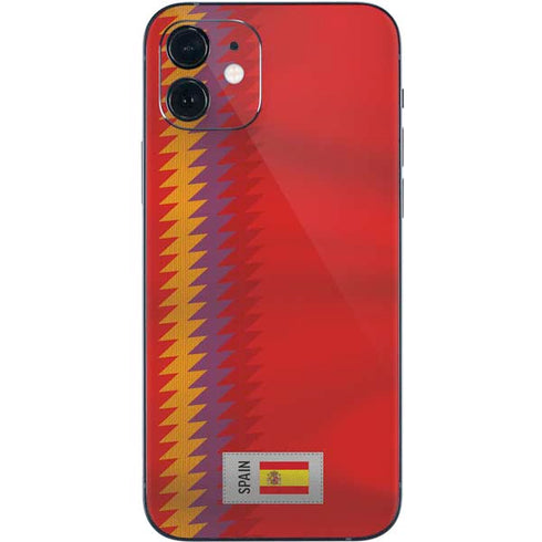 Spain Soccer Flag iPhone 12 Mini Skin