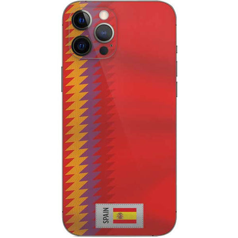 Spain Soccer Flag iPhone 12 Pro Max Skin