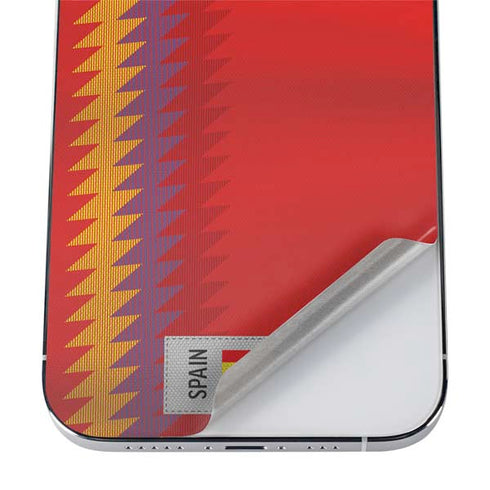 Spain Soccer Flag iPhone 12 Pro Max Skin