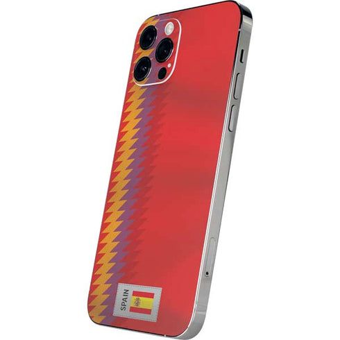 Spain Soccer Flag iPhone 12 Pro Skin