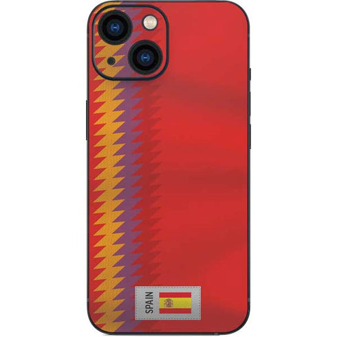 Spain Soccer Flag iPhone 13 Mini Skin