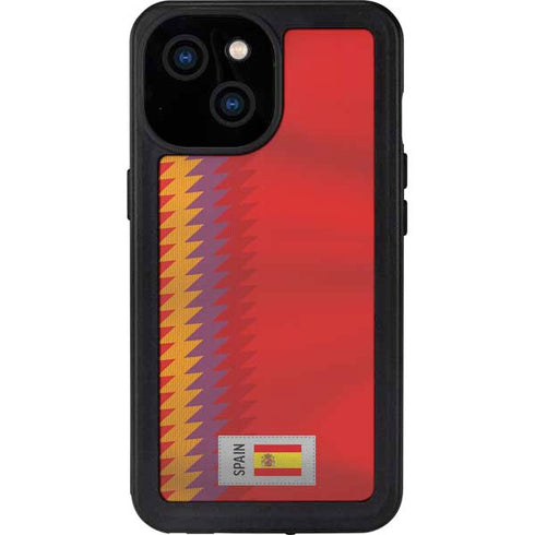 Spain Soccer Flag iPhone 13 Mini Waterproof Case