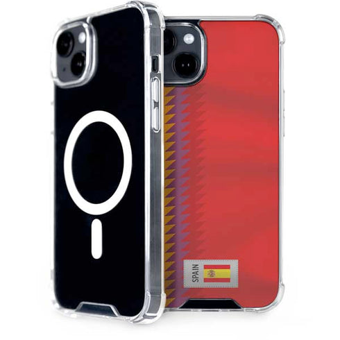 Spain Soccer Flag iPhone 14 MagSafe Case