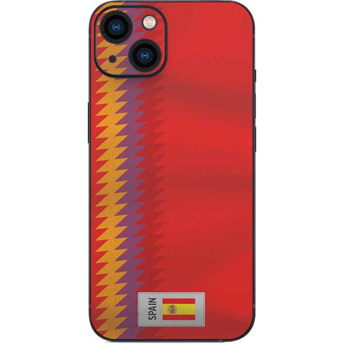 Spain Soccer Flag iPhone 14 Skin