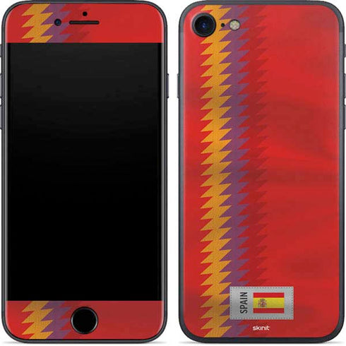 Spain Soccer Flag iPhone 8 Skin
