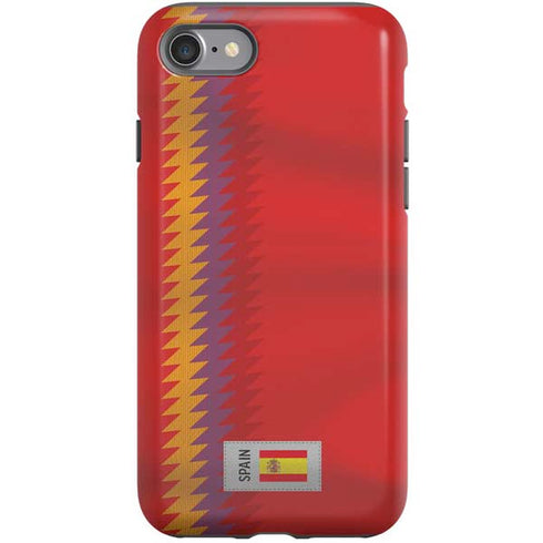 Spain Soccer Flag iPhone SE (2nd & 3rd Gen) Pro Case