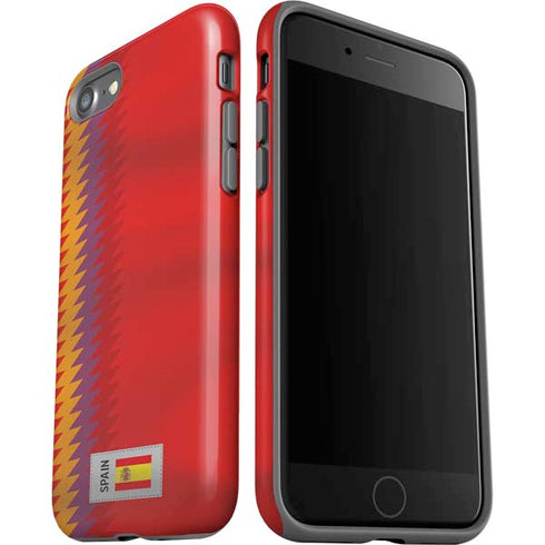 Spain Soccer Flag iPhone SE (2nd & 3rd Gen) Pro Case