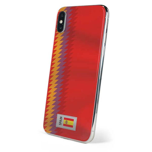 Spain Soccer Flag iPhone XS Max Skin