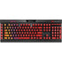 Spain Soccer Flag K95 RGB PLATINUM Mechanical Gaming Keyboard Skin