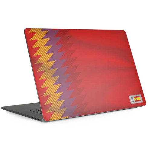 Spain Soccer Flag Apple MacBook Pro 15-inch Skin