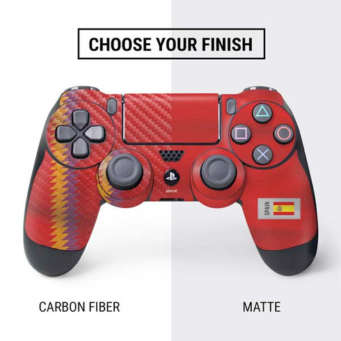 Spain Soccer Flag PS4 Controller Skin