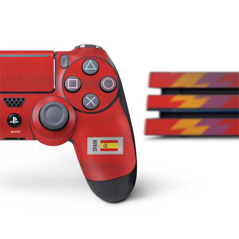 Spain Soccer Flag PS4 Pro Bundle Skin