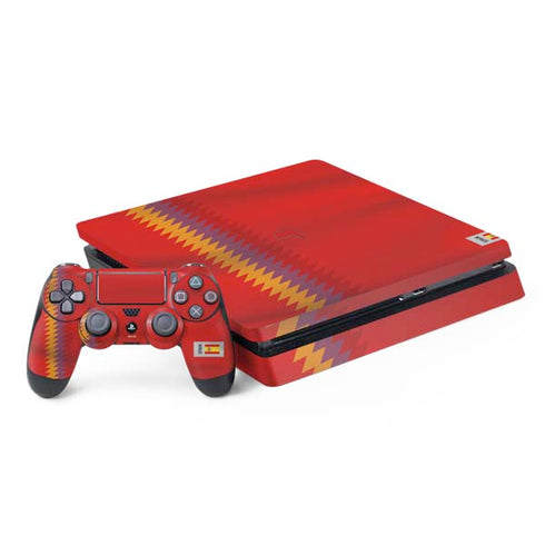 Spain Soccer Flag PS4 Slim Bundle Skin