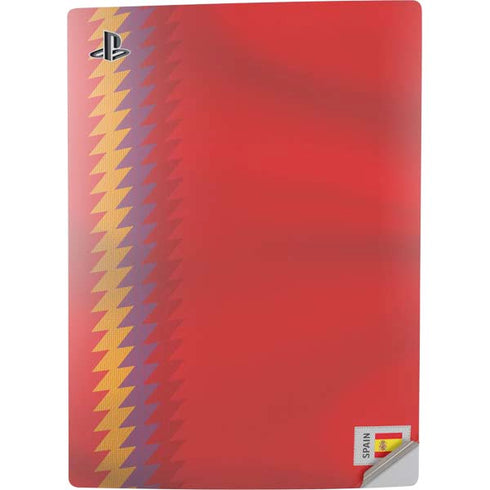 Spain Soccer Flag PS5 Digital Edition Console Skin
