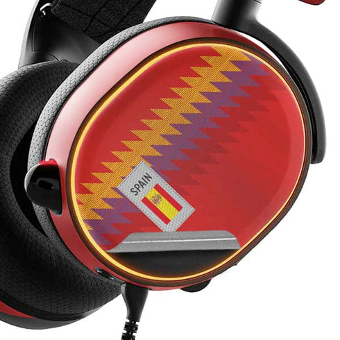 Spain Soccer Flag SteelSeries Arctis 3 Skin