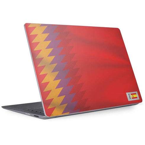 Spain Soccer Flag Surface Laptop 2 Skin
