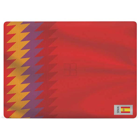 Spain Soccer Flag Surface Laptop 3 13.5in Skin