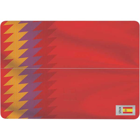 Spain Soccer Flag Surface Laptop Studio Skin